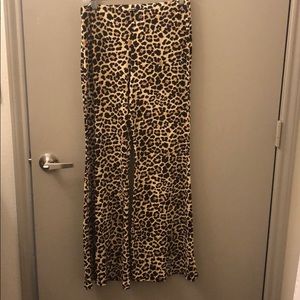 Cheetah Bell Bottoms